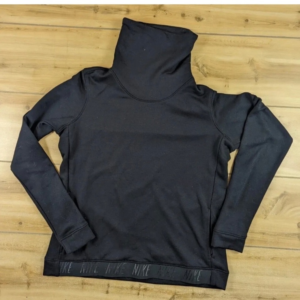 Nike Women's Black Cowl Neck Sweater M